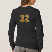 日付は？/22日付 Tシャツ (裏面)