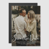 日付をシンプル保存するスクリプト写真 マグネット招待状 (正面/裏面)