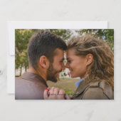 日付をビーチインスパイアPhoto結婚 Collageの 招待状 (裏面)