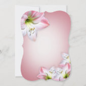 日付をピンクのamaryllisに保存 セーブザデート (裏面)