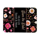 日付をマグネットピンクに保存 マグネット (横)