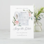 日付を交換するピンクローズトイレ紙のカレン転がダ セーブザデート (スタンド正面)