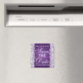 日付を保エレガント存パーティーキラパープル マグネット (インサイチュ (食洗機))