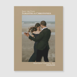 日付を保ミニマル存する縦型フォトタンマグネット