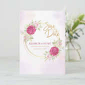 日付を保存してバラのお知らせ セーブザデート (スタンド正面)