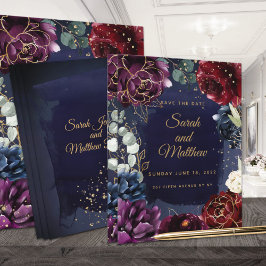 日付を保存してブルゴーニュ海軍の結婚式 セーブザデート