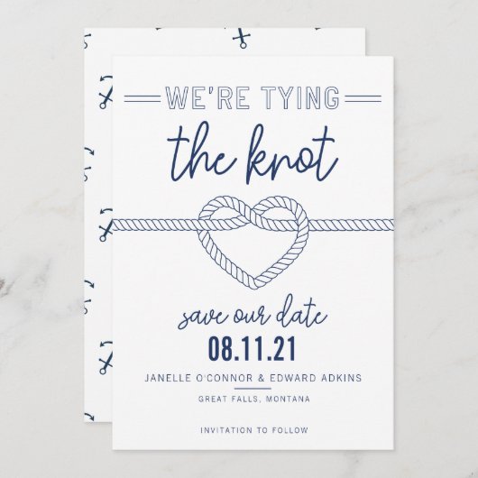 日付を保存して結ぶ セーブザデート (正面/裏面)