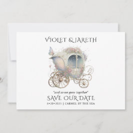 日付を保存して魔法のウッドランドの結婚式 セーブザデート