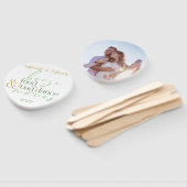 日付を保存するグリーンブーズフード悪いダンスの動き ハンドファン (組立なし)