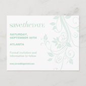 日付を保存するソフト旋回 案内ポストカード (裏面)