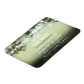 日付を保存するナイトライト素朴な磁石 マグネット (左側)