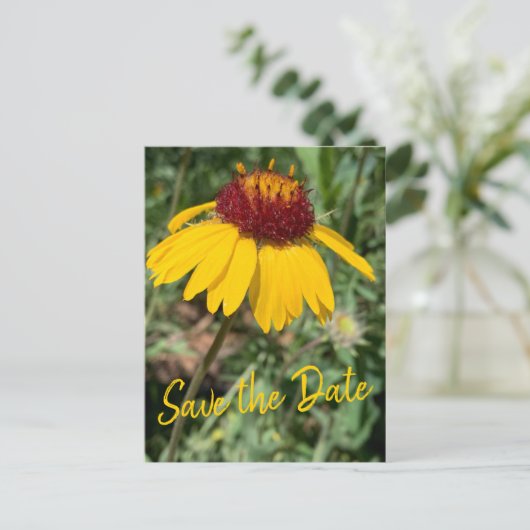 日付を保存するファミリの懇親会交換可能写真 ポストカード (スタンド正面)