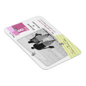 日付を保存するフォトマグネットノートピンを追加 マグネット (右側)