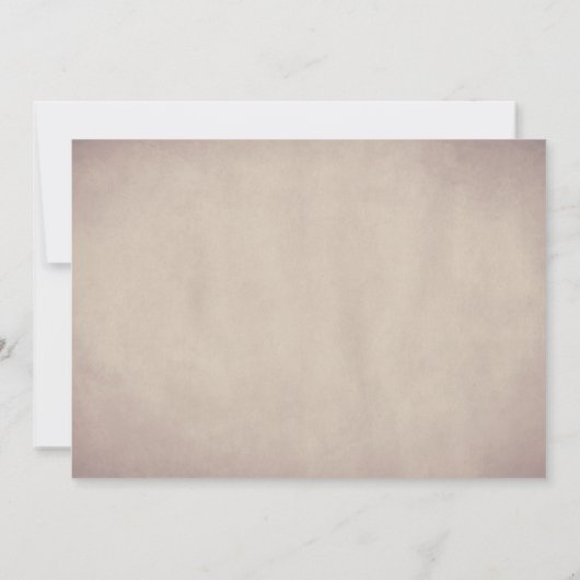 日付を保存するブドウ園の結婚式 招待状 (裏面)