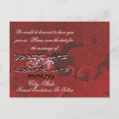 日付を保存するブルゴーニュグランジフローラ 案内ポストカード (裏面)