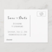 日付を保存するボートライン 案内ポストカード (裏面)