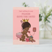 日付を保存する可愛い民族プリンセス電話 セーブザデート (スタンド正面)