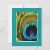 日付を保存する孔雀の羽根セット1113 セーブザデート (正面)