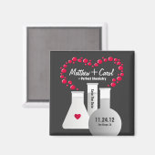 日付を保存する完璧な化学 マグネット (正面/裏面)