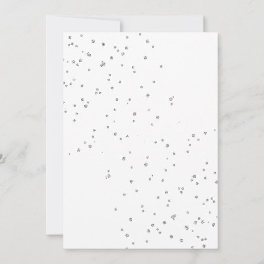 日付を保存する愛国的50誕生日 招待状 (裏面)