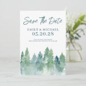 日付を保存する水彩の森の木林 セーブザデート (スタンド正面)