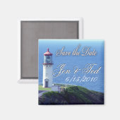 日付を保存する灯台 マグネット (正面/裏面)