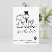 日付を保存する犬の恋人ドードル姿 セーブザデート (スタンド正面)