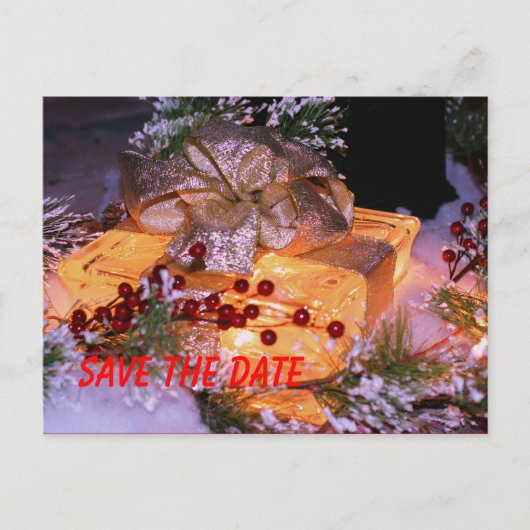 日付を保存する現在の弓リース休日はがき 案内ポストカード (正面)