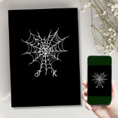 日付を保存する白黒ゴシックのハロウィーン セーブザデート