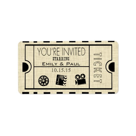 日付を保存する許可 ラベル (正面)