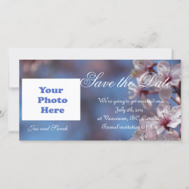 日付を保存する、さくらんぼの花 セーブザデート