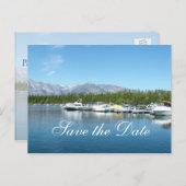 日付を保存する、グランドテトン国立公園。 案内ポストカード (正面/裏面)