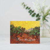 日付を保存する,ビンセント・ヴァン・ゴッホ・オリーブの木 案内ポストカード (スタンド正面)