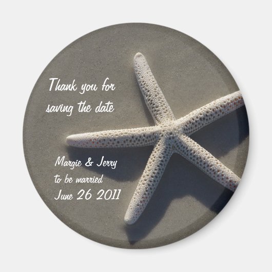 日付を保存する マグネット (正面)