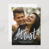 日付を保存する*最後に*ポストカード 案内ポストカード (正面/裏面)