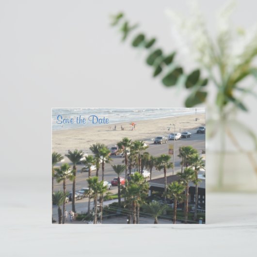 日付を保存する – Galvestonポストカードに移動 案内ポストカード (スタンド正面)