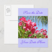 日付を保存するOleander Post Card 案内ポストカード (正面/裏面)