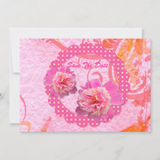 日付を保存するPeonies セーブザデート