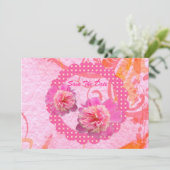 日付を保存するPeonies セーブザデート (スタンド正面)