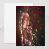 日付を保存すイタリアン感じるヴィラ像はがき (正面/裏面)