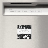 日付を保存す結婚る – フローラのMag... カスタマイズ -  マグネット (インサイチュ (食洗機))