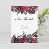 日付を保存す結婚る 招待状 (スタンド正面)