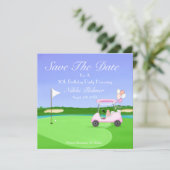 日付を保存ゴルフ30th誕生日パーティー セーブザデート (スタンド正面)