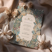 日付を保存ゴールデンリリーリッチキャラメルモリス 招待状