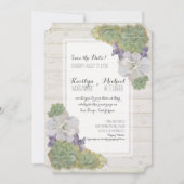 日付を保存サボテン多肉木砂漠の西 セーブザデート (正面)