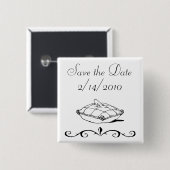 日付を保存シンデレラスリッパフェアヤタリーアート 缶バッジ (正面&裏面)