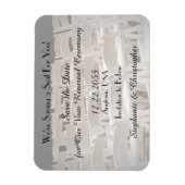 日付を保存セピア誓リニューアルチェアマグネット マグネット (縦)