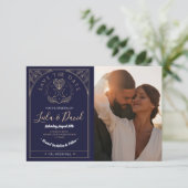 日付を保存タロットムーンクリスタルハート結婚 エンクロージャーカード (スタンド正面)