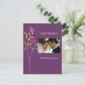 日付を保存フォトポストカード、愛の鳥 案内ポストカード (スタンド正面)