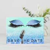 日付を保存マイクグリッターティファニー海目 セーブザデート (スタンド正面)